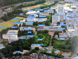協力をしてくれる大学の全景・・